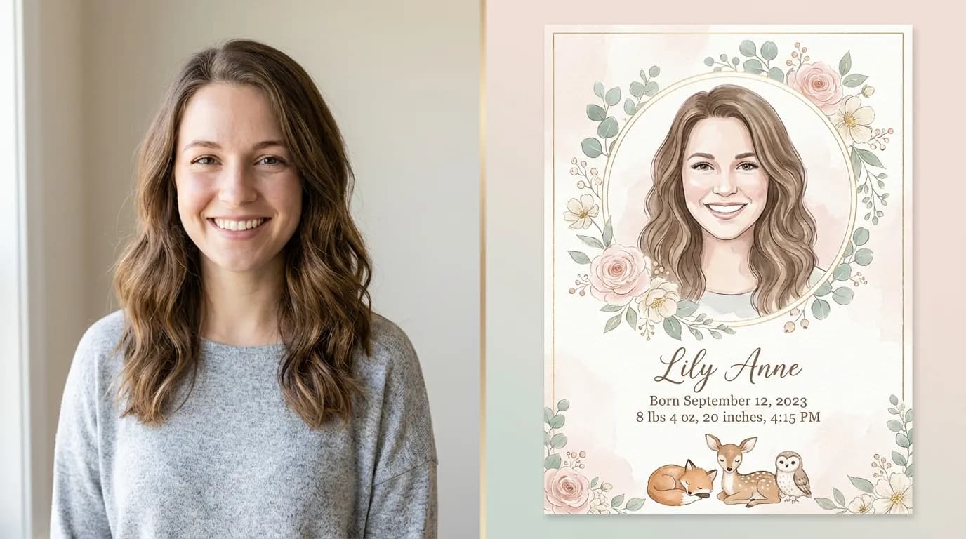 Before and after transformation