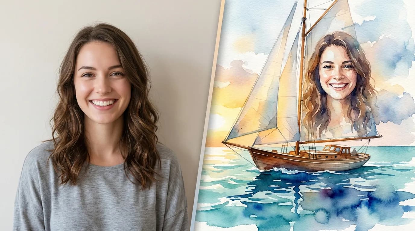 Before and after transformation