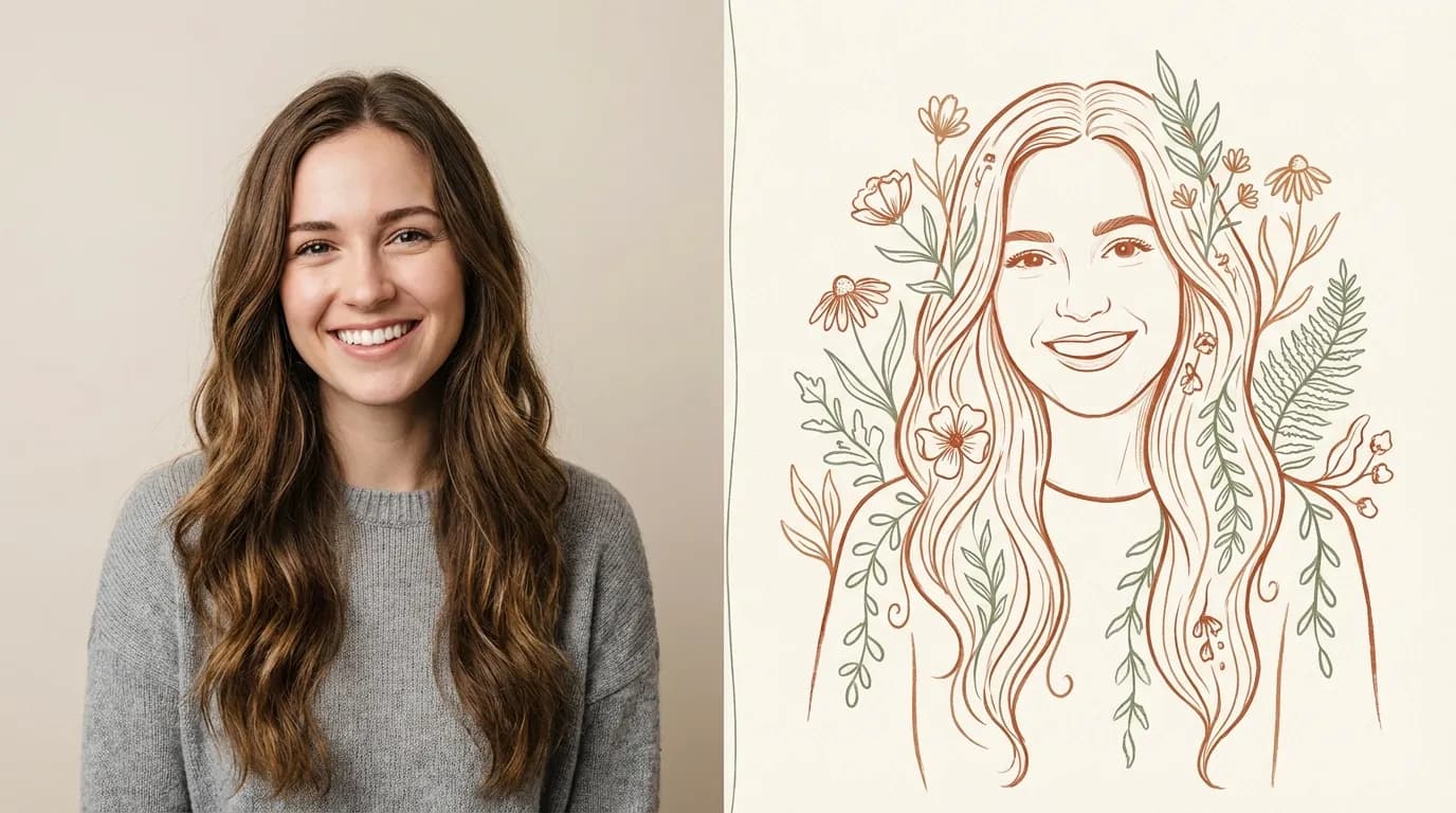 Before and after transformation