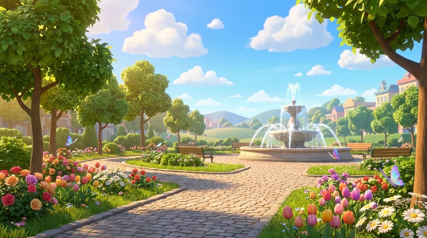 Colorful cartoon character portraits in Disney and Pixar styles