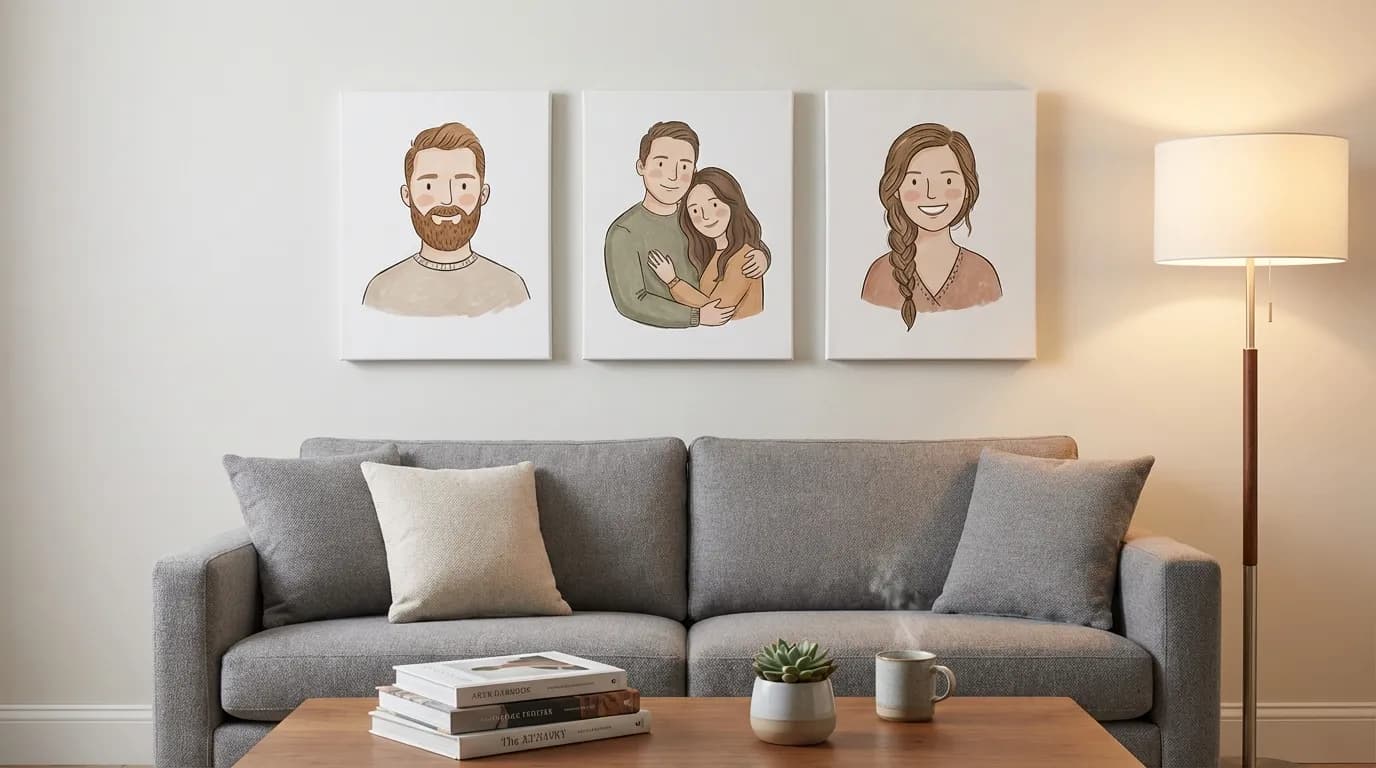 Gallery wall display