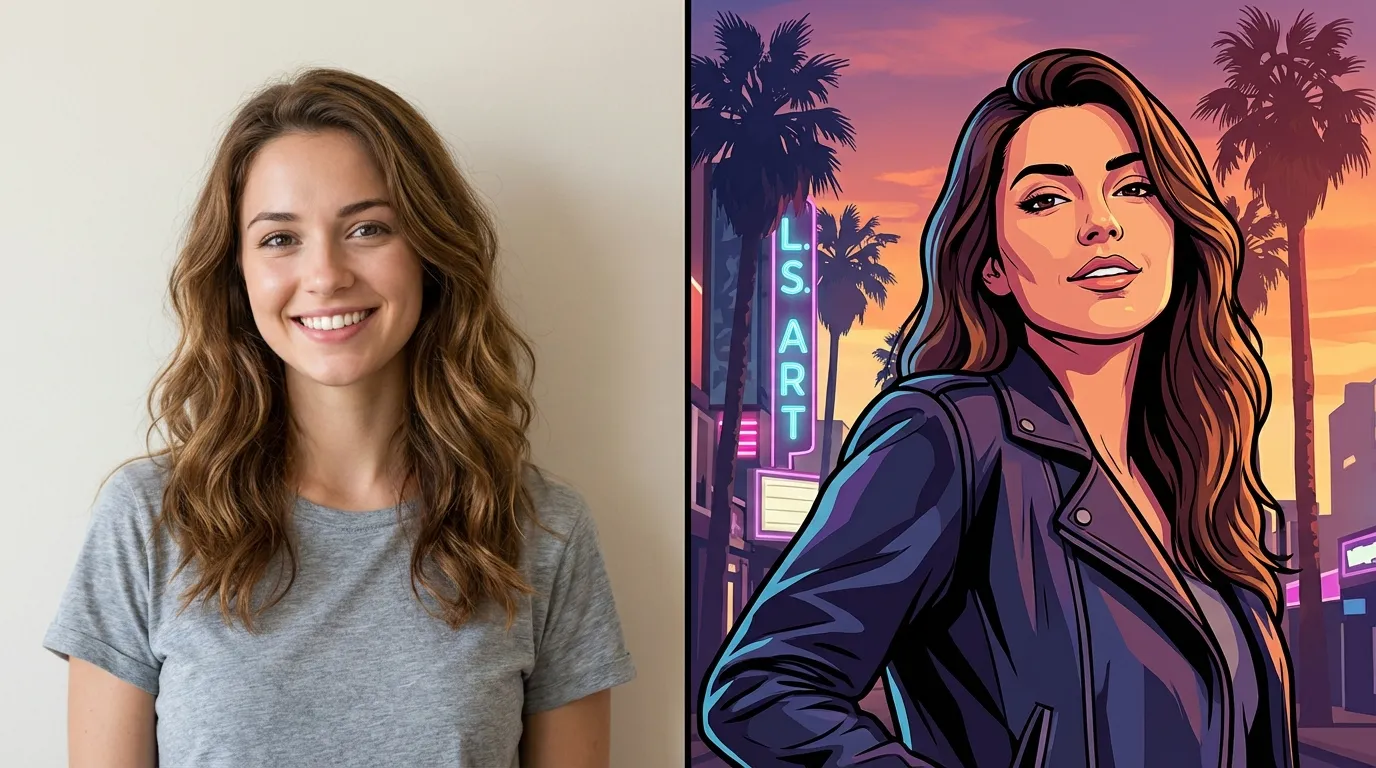 Before and after transformation