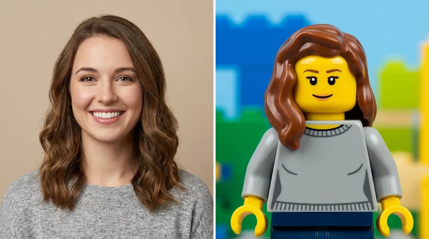 Before and after transformation