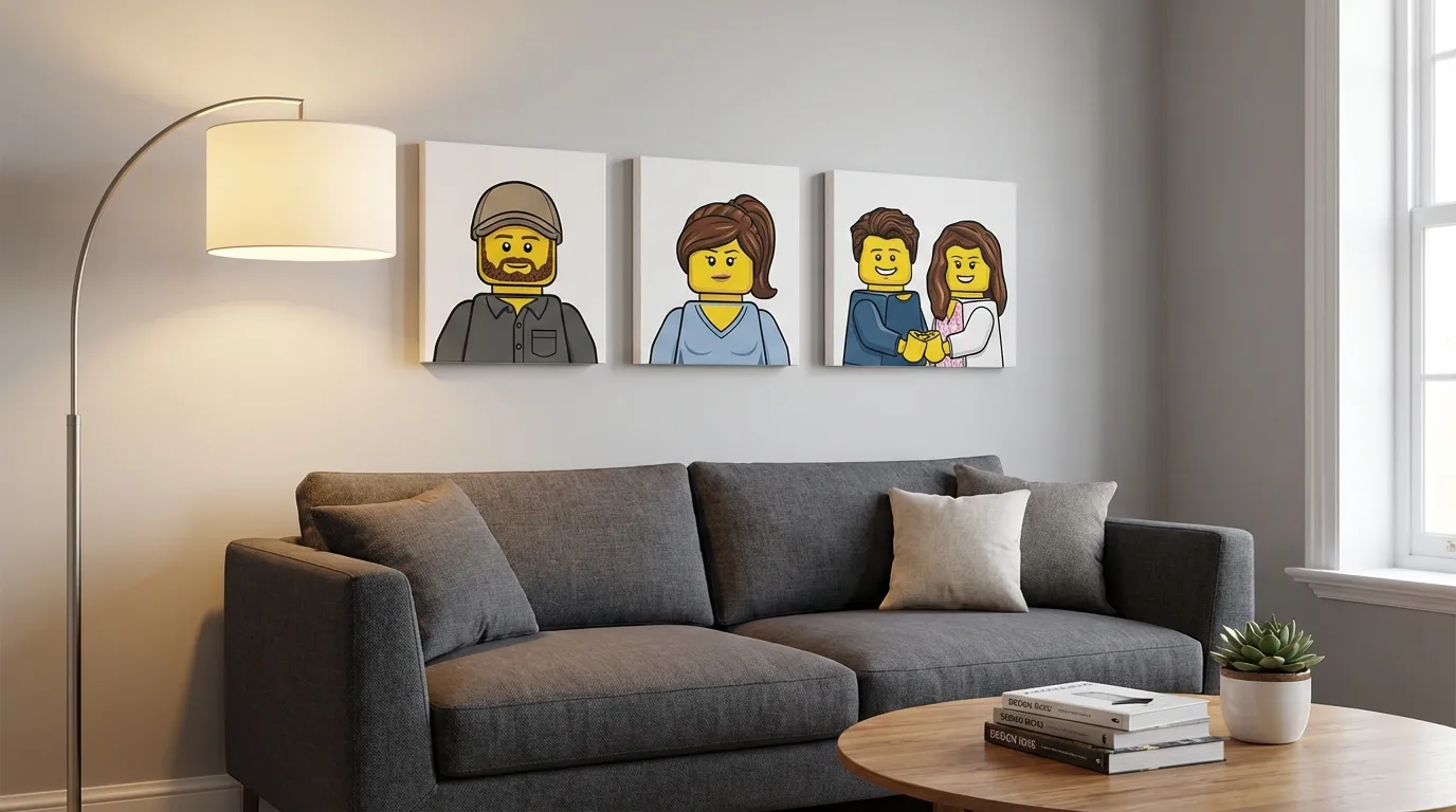 Gallery wall display