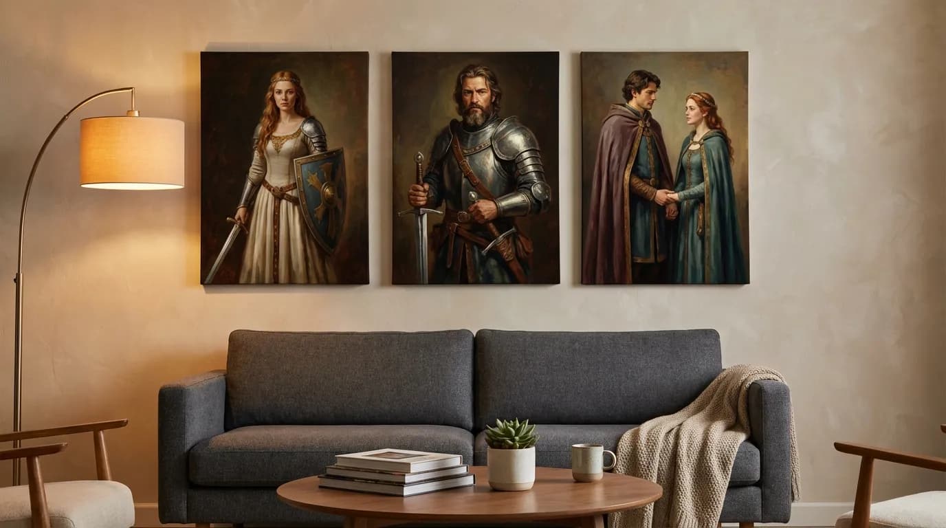 Gallery wall display