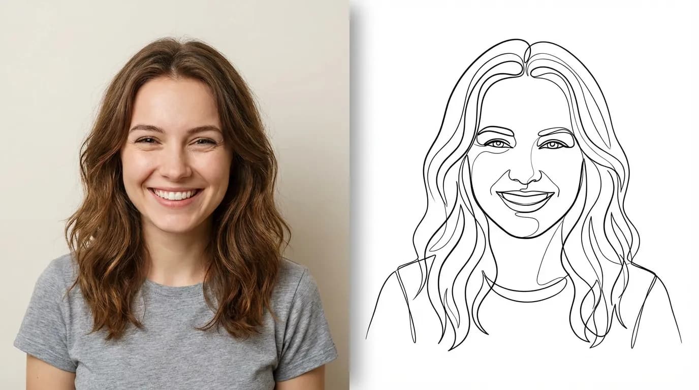 Before and after transformation