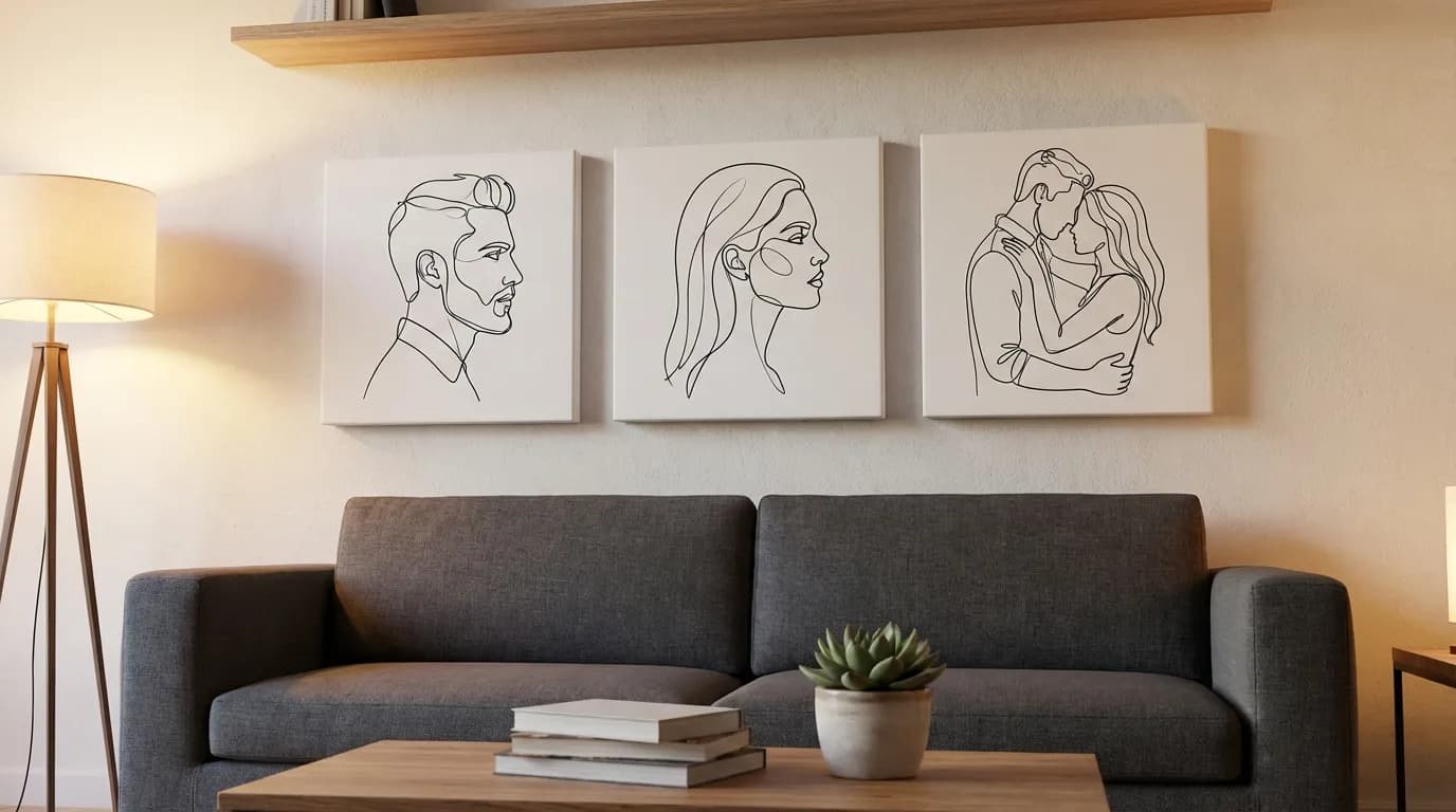 Gallery wall display