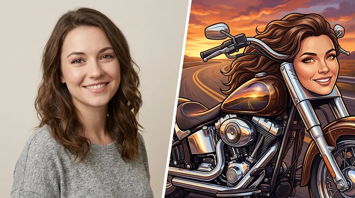 Before and after transformation