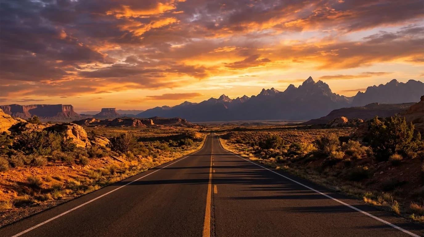 Motorcycle portrait background