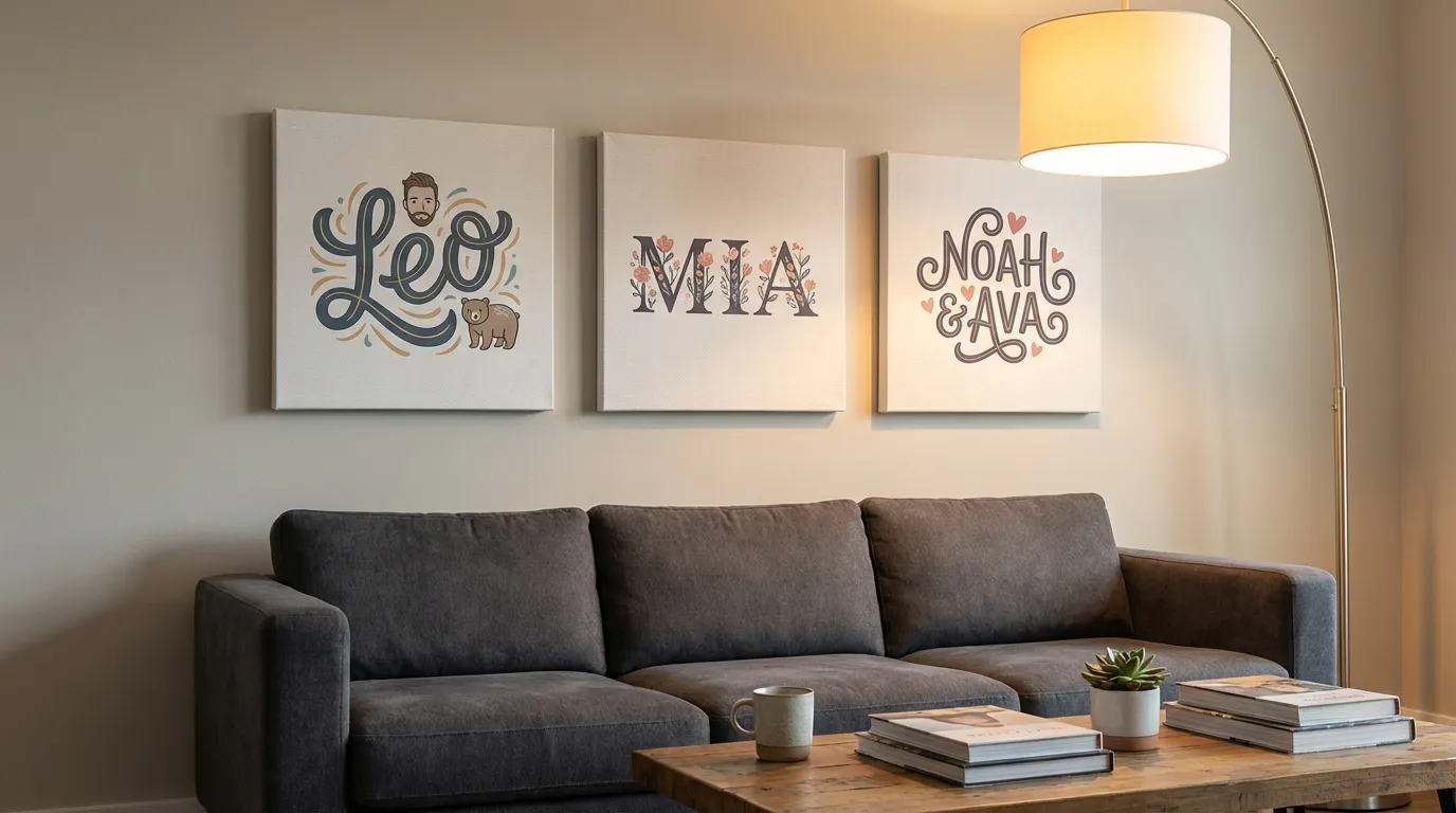 Gallery wall display