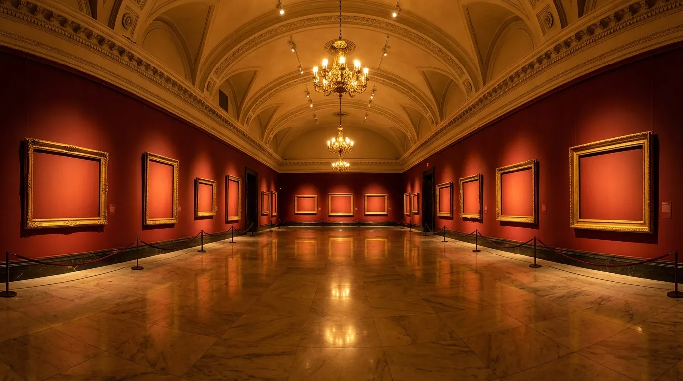 Oil painting portrait background