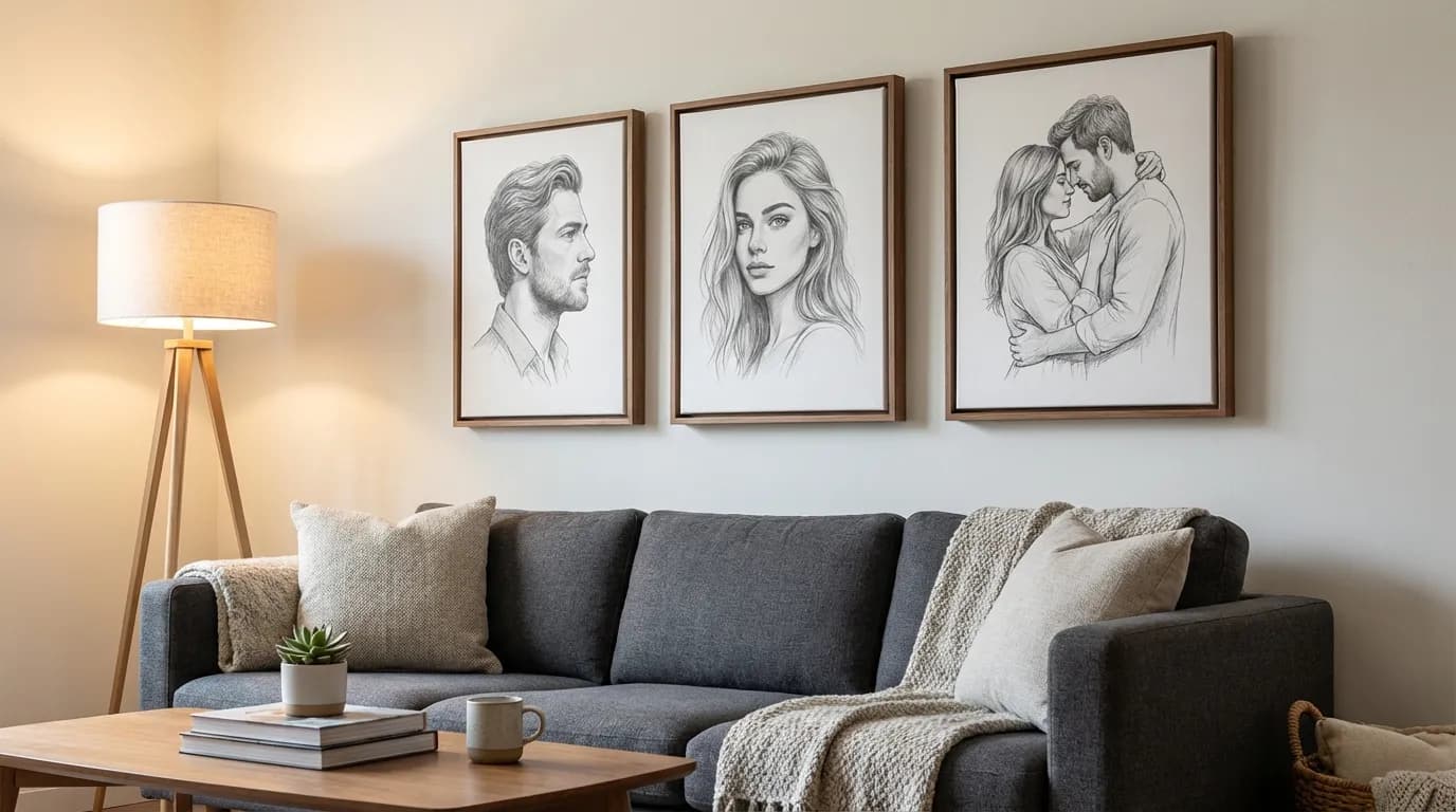 Gallery wall display