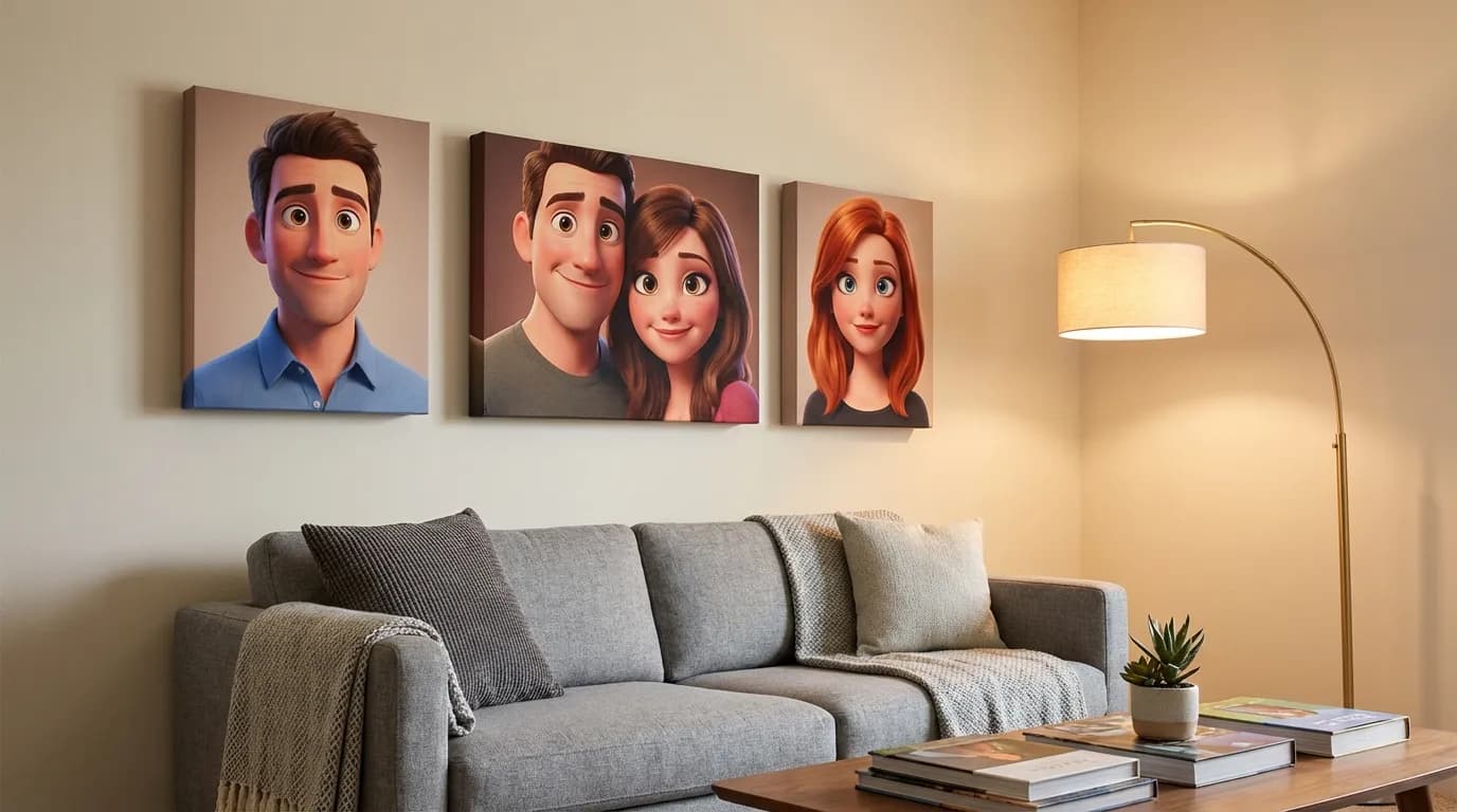 Gallery wall display