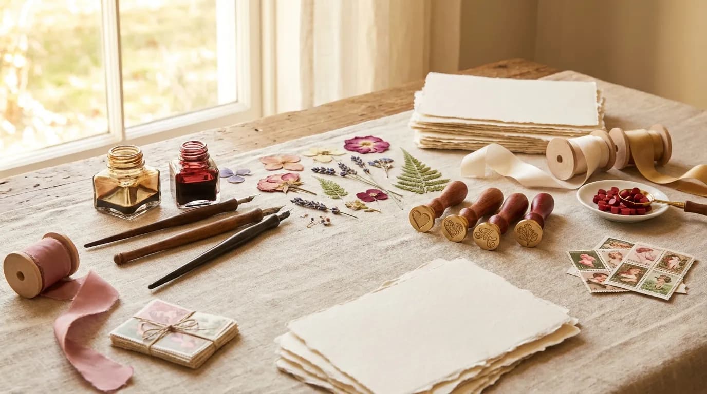 Save the date illustration background