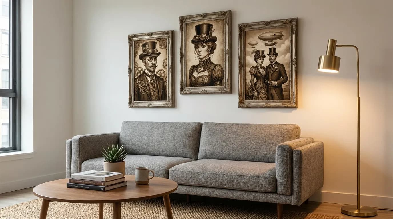 Gallery wall display