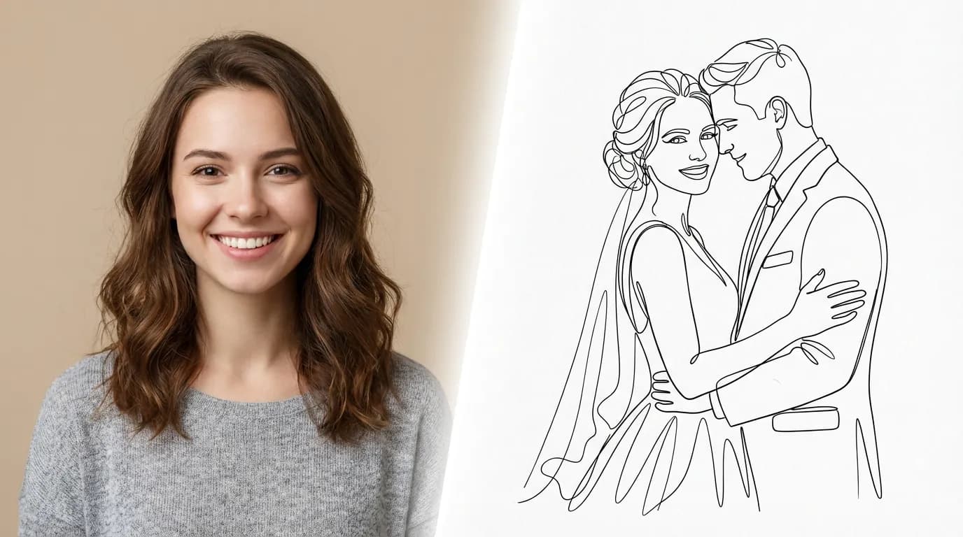 Before and after transformation