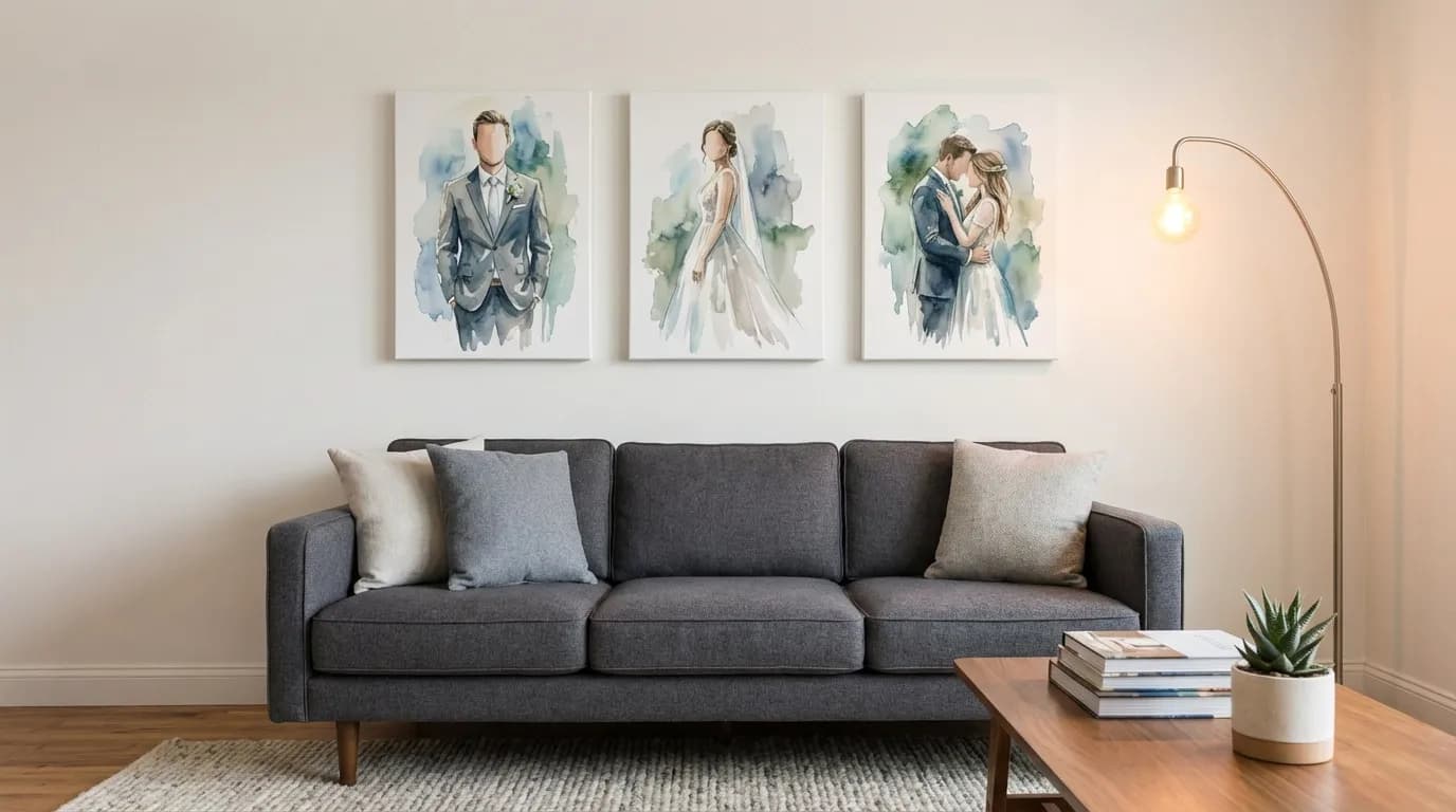 Gallery wall display