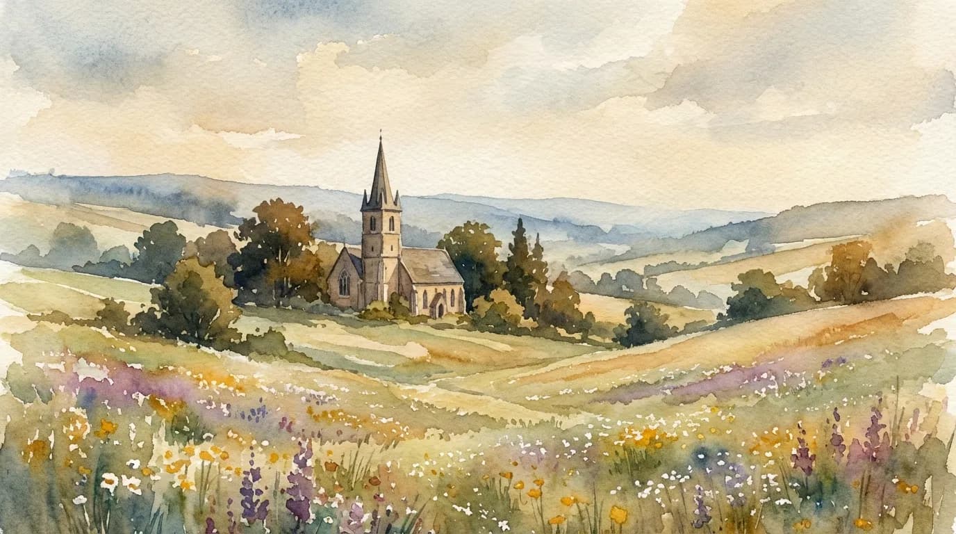 Wedding venue portrait background